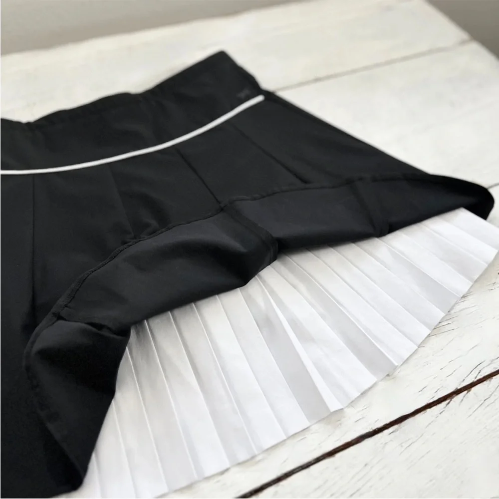 PXG Parsons Xtreme Golf Womens Small Two-In-One Pleated Skirt Skort Black $175 - Picture 7 of 16